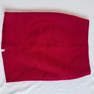 The Limited Vibrant Red Skirt